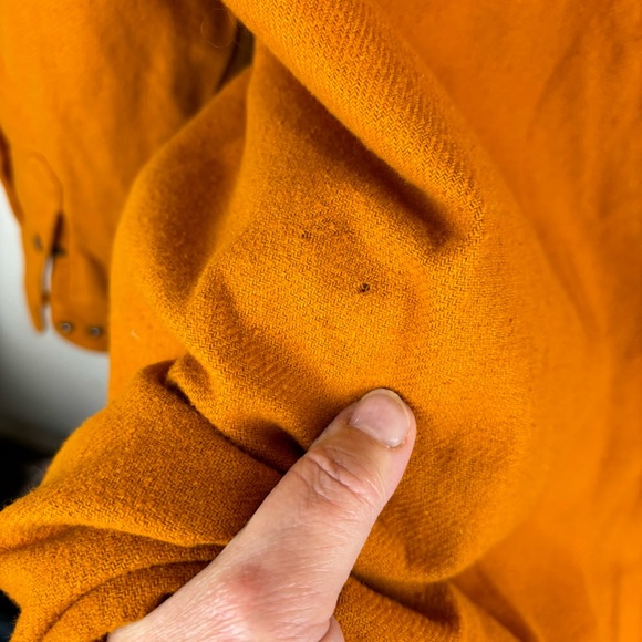 Born Primitive Mens Quilt-lined Timber Jacket in Honey Ginger Orange-Large - Picture 16 of 16